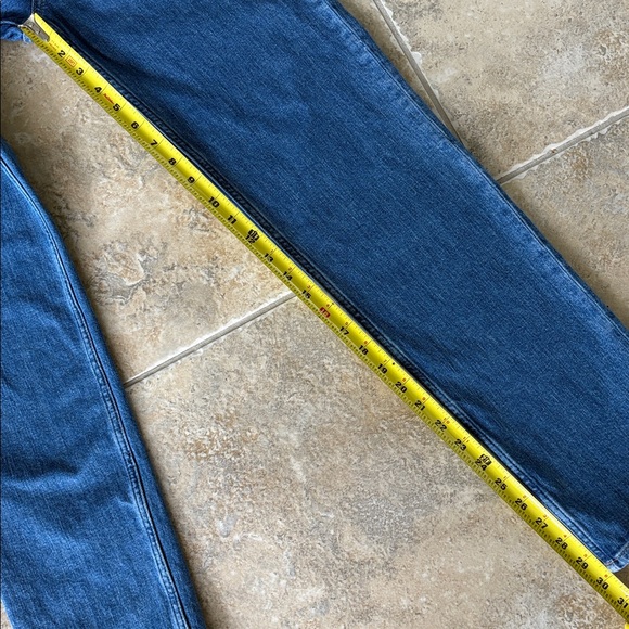 Gap cheeky straight high rise jeans 27 4T 4 tall button fly inseam 30" - Picture 10 of 11